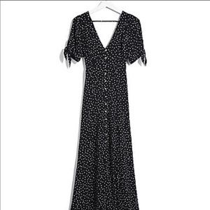 NWOT Express Karli Kloss dot star dress